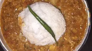 Aaj banaa Rahe Ham aalu muli ki dhichdi or chawal Hari sabji 🙏