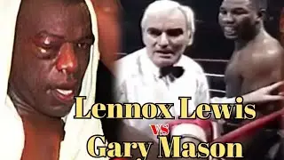 Lennox Lewis (14-0) vs Gary Mason (35-0) 1991-03-06 British & Europian Heavyweight Title