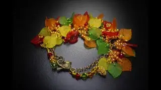 Fall Leaves ChaCha Bracelet Tutorial