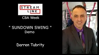 SUNDOWN SWING LINE DANCE (DARREN TUBRITY) STREAMLINE