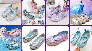 Disney frozen elsa anna girls dress up shoes /Frozen shoes for little girls/The Modren Choice