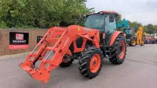 KUBOTA M5091 TRACTOR WALKAROUND VIDEO