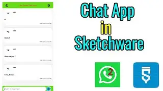 Sketchware | Chat App Part 4 | 