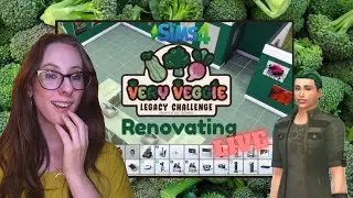 I'm not a builder, I'm a decorator | Very Veggie Challenge - Renovating the Art Gallery: Part 1