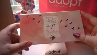 Sandrea X Adopt': ouverture de la box et swatch + concours !