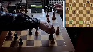 Hraju &scaron;achy s dědou (282.d&iacute;l)♟️♟️‼️(With Briliant Move)#chess 