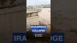 Bridge linking Kirkuk to Baghdad collapses amid severe floods