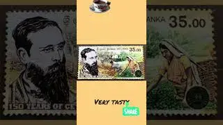Stamps of Ceylon tea ☕️🫖 #shorts