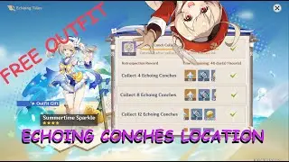 [ Genshin Impact ] All Echoing Conches Location