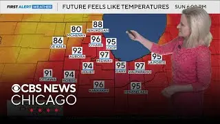Chicago weather: Hot and humid with heat index near 100 Saturday