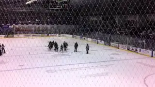 Nytex Mallards Squirt Champions Shootout Exhibition @ Brahmas Playoff Game 4-20-12