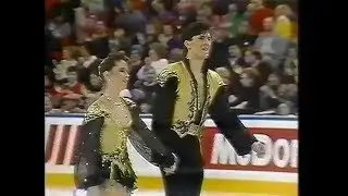 Natalia Mishkutenok and Artur Dmitriev 1990 Worlds (Halifax) Free Skating