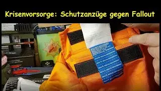 ABC-Schutzanz&uuml;ge gegen Kontamination mit radioaktivem Fallout im Atomkrieg