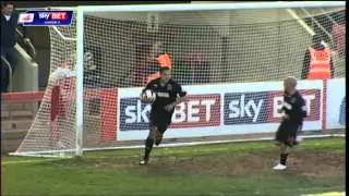 Cheltenham vs Fleetwood - League Two 2013/2014