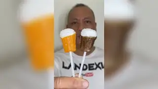 👂ASMR CHUPA CHUPS LOLLIPOP FIZZY DRINKS CANDY COLA-ORANGE FLAVOR EATING SOUNDS👂ORIGINAL LENGTH👂