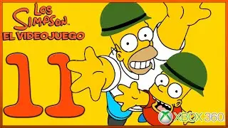 The Simpsons GAME XBOX 360: É GUERRA! - parte 11