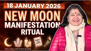 FIRST NEW MOON - 18 January 2026 🌑Sacred Ritual for Career, Money & Discipline