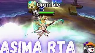 The Power Of Asima (Light Hell Lady) In RTA  Summoners War