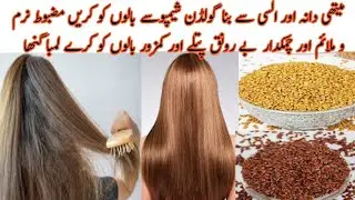 Golden Shampoo for Frizzy Hair | Magical Shampoo for Long Strong  Thick Silky Shiny Smooth Hair|