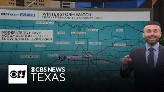 Ready for an arctic blast, North Texas? Here&rsquo;s the timeline for the wintry mix this weekend