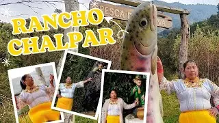CONOCÍ una TRUCHA GIGANTE | RANCHO CHALPAR | Olmedeña de Corazón