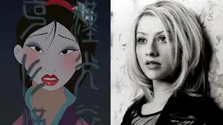 Christina Aguilera Singing Movie Version of Reflection