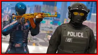 GTA 5 RP &mdash; Суперсолдат Хитмэн охотится на полицейских