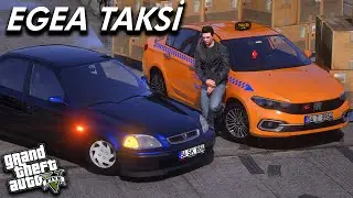 YENİ EGEA TAKSİ - CİVİC MODİFİYE PART 3 - GTA 5 GERÇEK HAYAT MODU