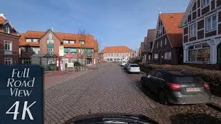 Steinkirchen (Landkreis Stade), Germany: B&uuml;rgerei, Obstmarschenweg - 4K (UHD/2160p/60p)