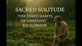 Sacred Solitude: The Three Habits of Coherent Equilibrium