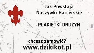 Plakietki harcerskie, naszywki harcerskie 01 - składnica harcerska DzikiKot