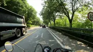 Ride back to Seoul, from HIBROW, Old Yamaha XVS400 | riding POV