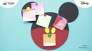Avian Brands cat seri Disney DIY #5 - Mickey Mouse Magnetic Board