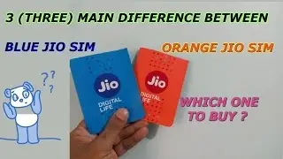 DIIFFERENCE BETWEEN JIO BLUE & ORANGE SIM |||| Difference Between Jio blue & Orange sim