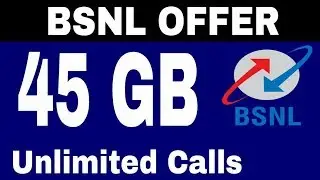 BSNL New Offer 45GB Data & Unlimited Calls, 100 sms per day | BSNL 499 Postpaid Plan with 45GB Data