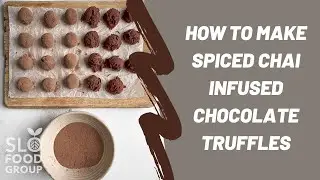 How to Make Chocolate Truffles with Spiced Chai Infusion