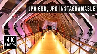 【4K】Walking Through JPO GBK - Jembatan Paling Instagramable di Jakarta