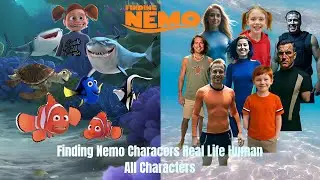 ALL Finding Nemo & Finding Dory Characters in Real Life! 🤯🐠 | AI Human Versions