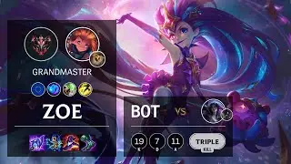 Zoe Bot vs Kai'Sa - EUW Grandmaster Patch 11.4