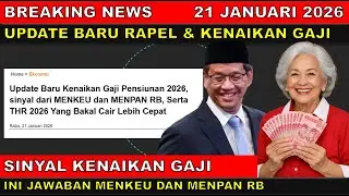 UPDATE BARU KENAIKAN GAJI PENSIUNAN 2026 SINYAL DARI MENKEU DAN MENPAN RB SERTA THR 2026 YANG BAKAL