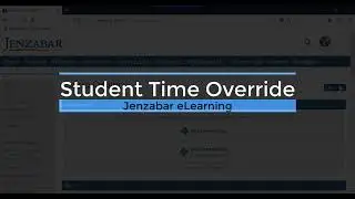 eLearning - Faculty: Student Time Override
