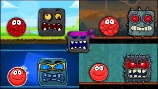 Red ball 4 Full Gameplay - All Levels Part 9