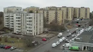 4045. V&aring;rberg Drone Stock Footage Video