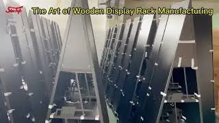 Crafting Excellence The Art of Wooden Display Rack Manufacturing--Sintop Display Manufacturer