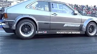2014 VW Action Night Racing - Paul Jordan's VW Scirocco - 9.14 @ 148mph