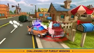 Blocky Cop Pursuit Terrorist | Android Frist Gameplay