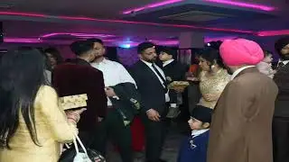 Anmol and Mandeep reception party