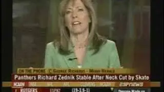 RICHARD ZEDNIK CUT NECK ESPN REPORT