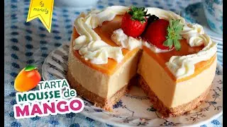 MANGO TARTA MOUSSE 🥭 SIN HORNO 🥭 by Marielly