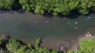 Kayak tour on the River Fowey